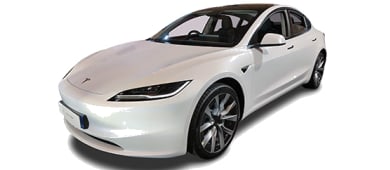 Tesla Model 3 Standard leasen - front angle - DirectLease